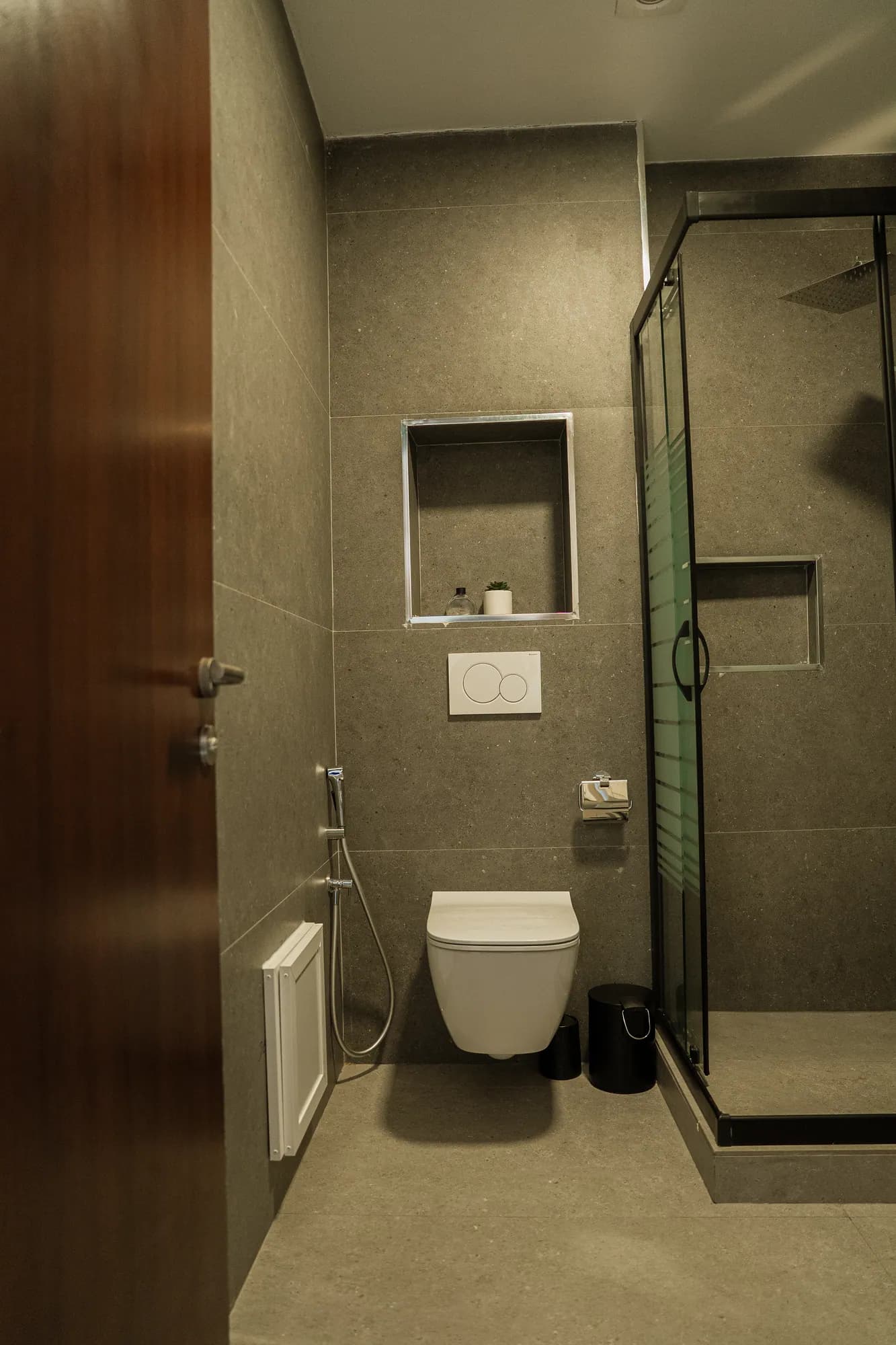 Salle de bain en grès pleine masse